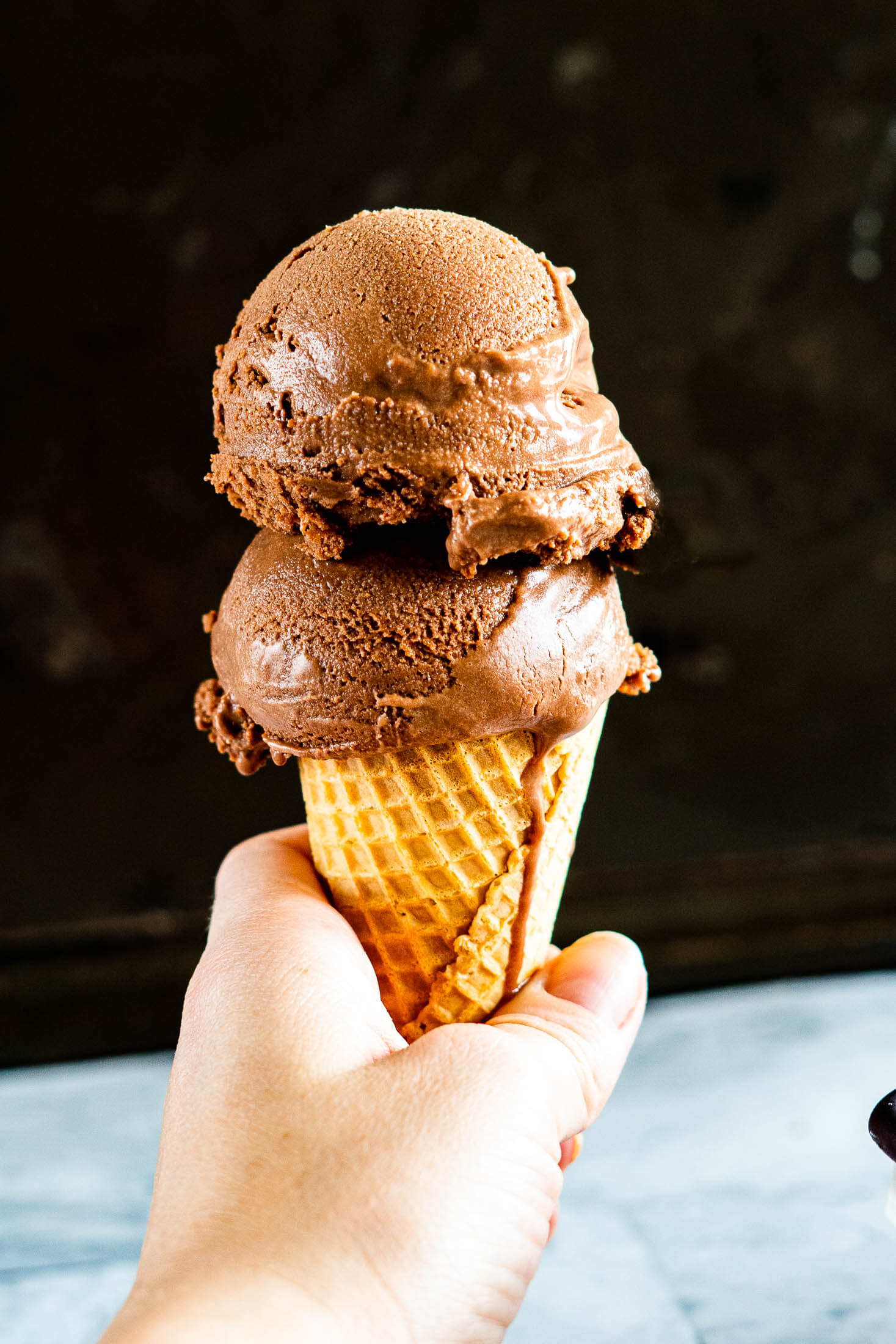 Melon ice cream